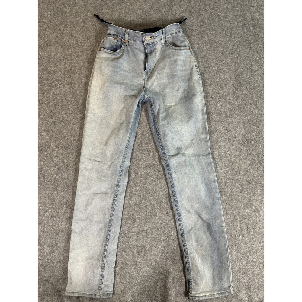 Levi's 502 Regular Taper Jeans Boys 18 Reg Light Wash Adjustable Waist